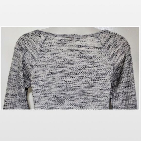 New Gray Babydoll Plus 1X Sweater - Picture 9 of 14